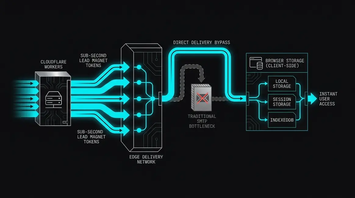 Hero image for: Architecting zero-touch lead magnet funnels: Sub-second template delivery and full-stack attribution