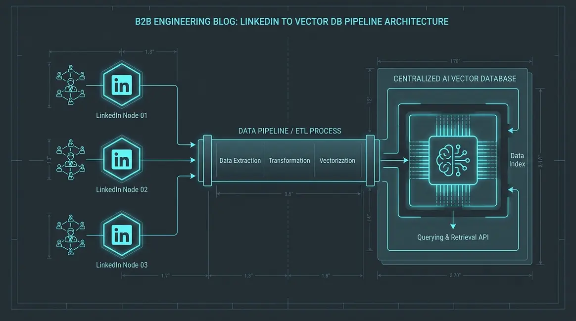 Hero image for: Automating LinkedIn outreach for B2B authority: A zero-touch architecture